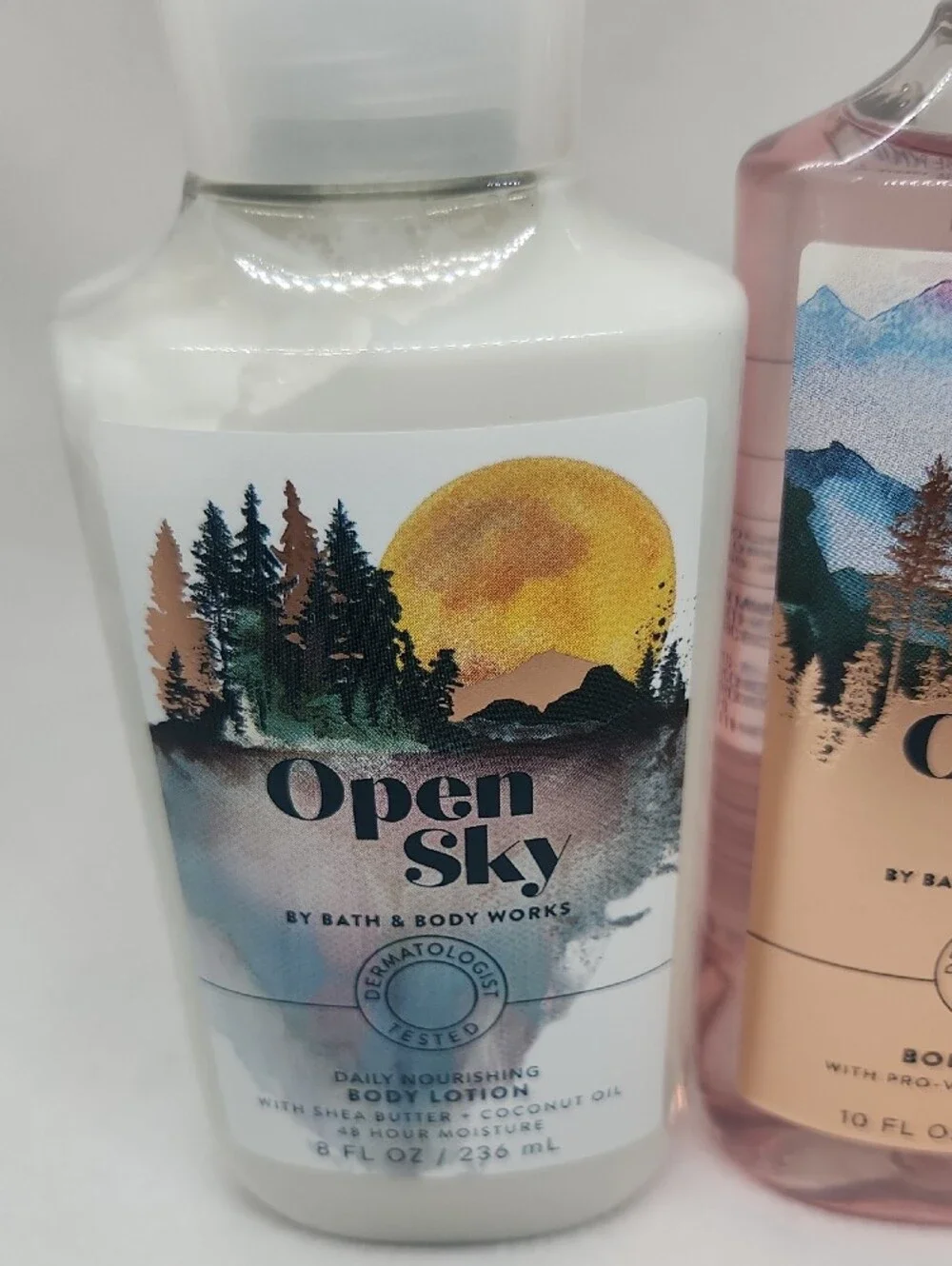 Bath & Body Works Open Sky Body Wash & Lotion Set New